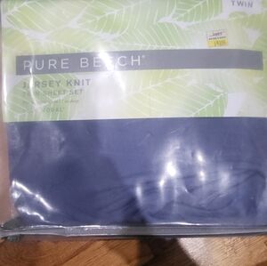 NiP Twin Jersey Knit Flat Sheet